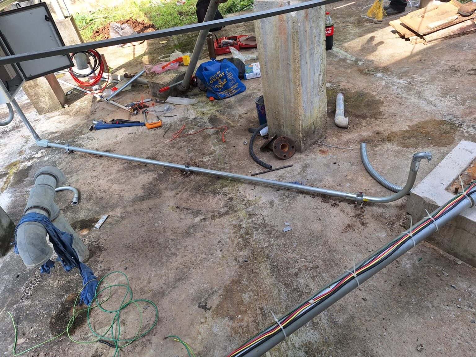 ACOMETIDA A 440 V. A BOMBA